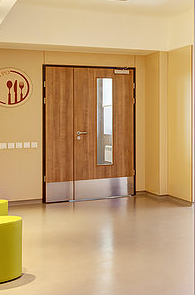 Двери для медицинских учреждений и больниц от ЭРМАНАС
